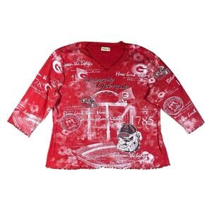 Vintage 90s UGA Bulldogs T-shirt - XL